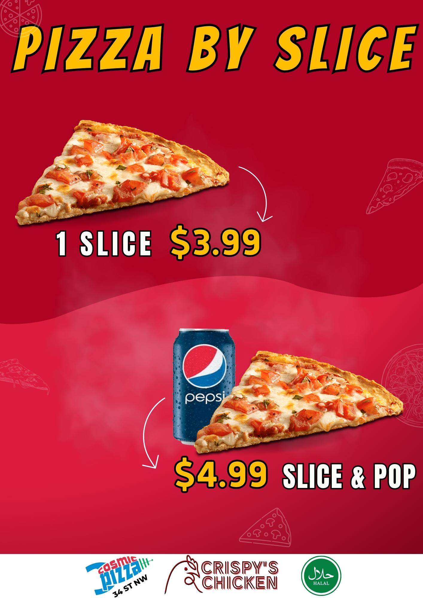 Pizza by Slice